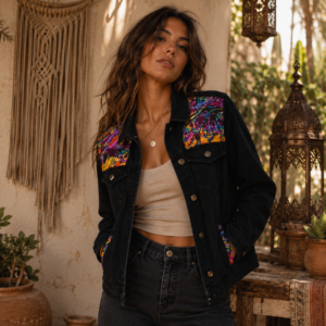 Chaqueta Denim Artesanal - Nuru