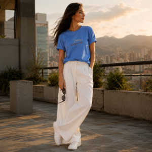 Camiseta Azul Dios