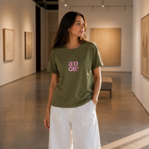 Camiseta Verde Amor